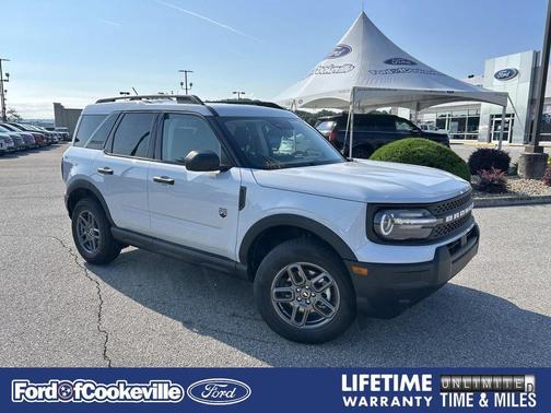 Space White Metallic 2026 Ford Bronco Sport Big Bend
