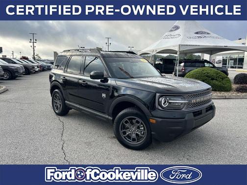 Black 2025 Ford Bronco Sport Big Bend