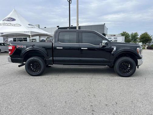 Agate Black Metallic 2021 Ford F-150 Lariat
