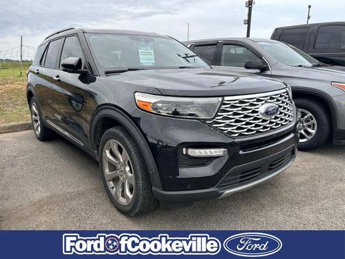 Agate Black Metallic 2020 Ford Explorer Platinum