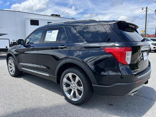 Agate Black Metallic 2020 Ford Explorer Platinum