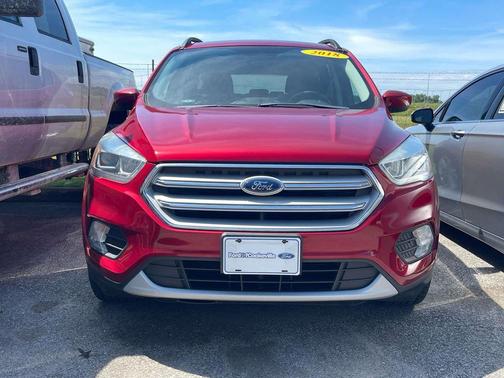 Red 2018 Ford Escape SEL
