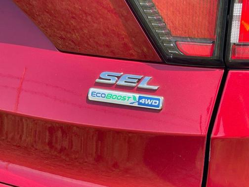 Red 2018 Ford Escape SEL