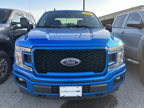 Blue 2020 Ford F-150 XL