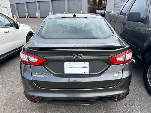 White Platinum Metallic Tri-Coat 2015 Ford Fusion SE