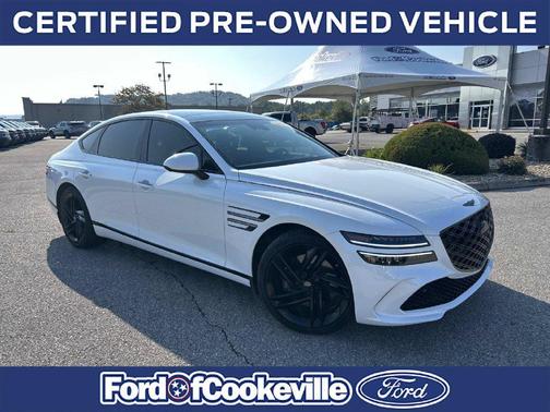 Uyuni White 2026 Genesis G80 3.5T Prestige Black AWD