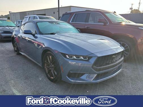 Blue 2024 Ford Mustang EcoBoost Premium