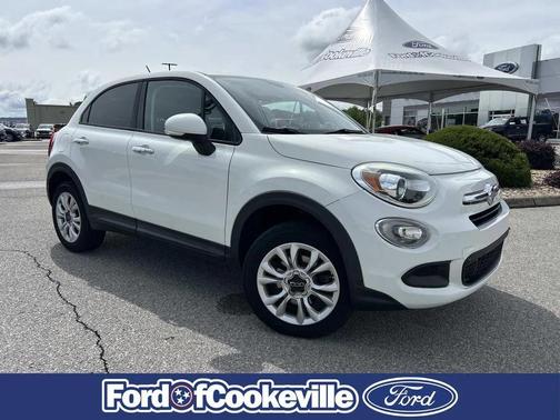 Bianco Gelato (White Clear Coat) 2016 FIAT 500X Easy