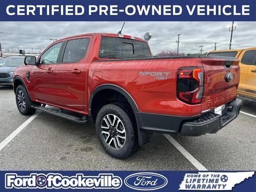 Chili Pepper Red 2024 Ford Ranger LARIAT