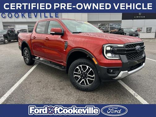 Chili Pepper Red 2024 Ford Ranger LARIAT