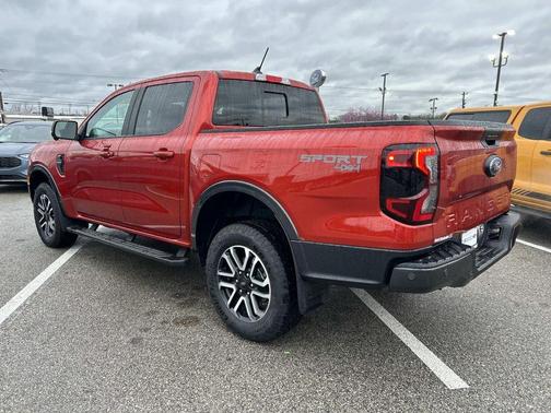 Chili Pepper Red 2024 Ford Ranger LARIAT