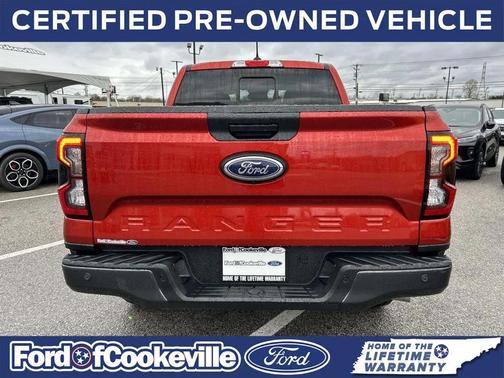 Chili Pepper Red 2024 Ford Ranger LARIAT