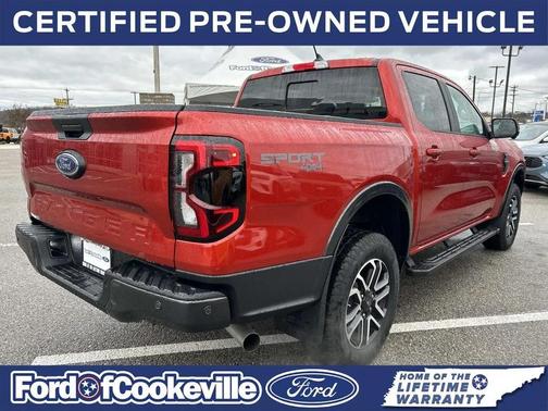 Chili Pepper Red 2024 Ford Ranger LARIAT