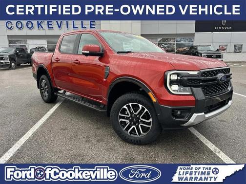Chili Pepper Red 2024 Ford Ranger LARIAT