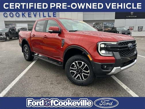 Chili Pepper Red 2024 Ford Ranger LARIAT