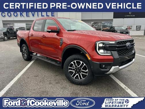 Chili Pepper Red 2024 Ford Ranger LARIAT