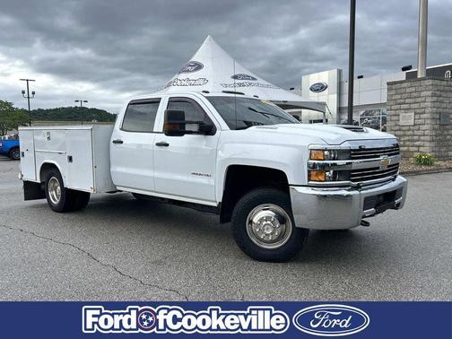 Summit White 2018 Chevrolet Silverado 3500 WT