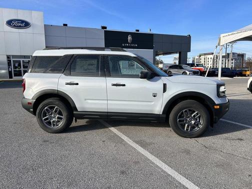 Space White Metallic 2026 Ford Bronco Sport Big Bend