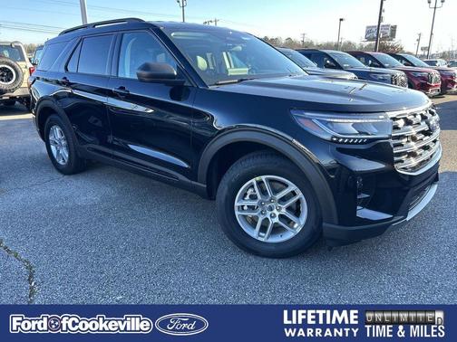 Agate Black Metallic 2026 Ford Explorer Active