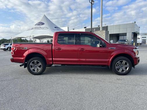 Rapid Red Metallic Tinted Clearcoat 2020 Ford F-150 XLT