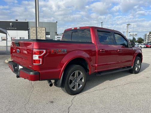 Rapid Red Metallic Tinted Clearcoat 2020 Ford F-150 XLT