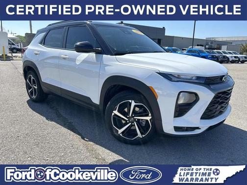 Summit White 2021 Chevrolet Trailblazer RS