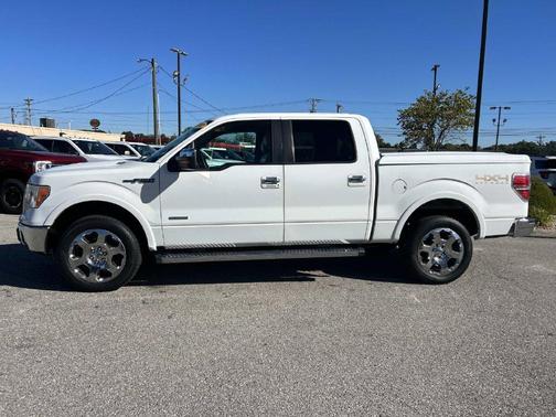 White 2012 Ford F-150 Lariat