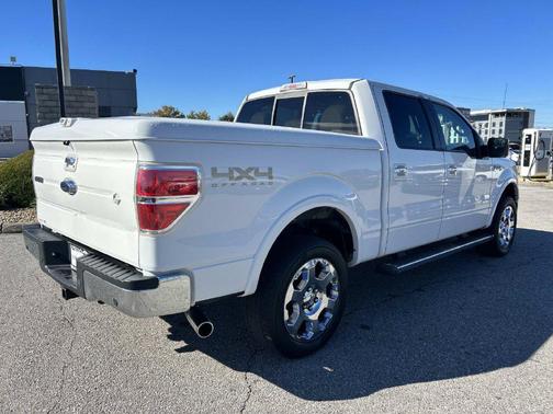 White 2012 Ford F-150 Lariat