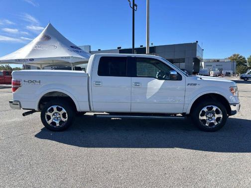 White 2012 Ford F-150 Lariat