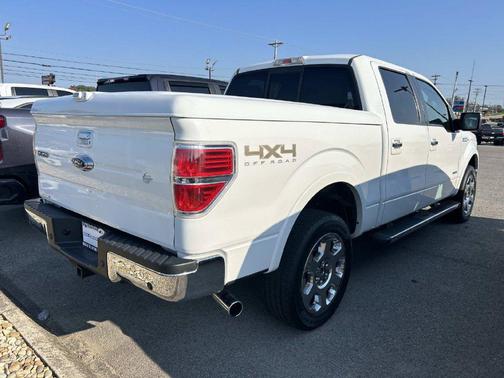 White 2012 Ford F-150 Lariat