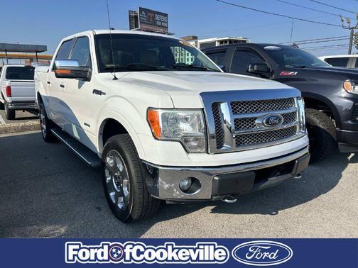 White 2012 Ford F-150 Lariat