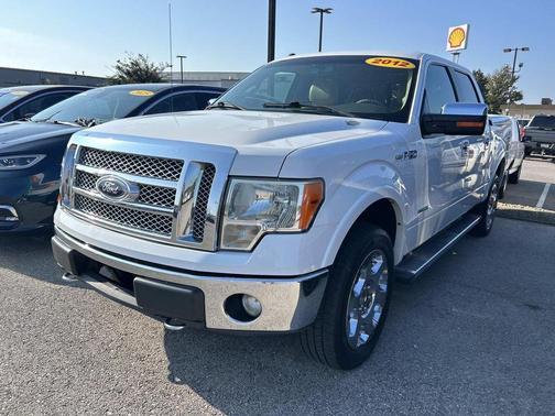 White 2012 Ford F-150 Lariat