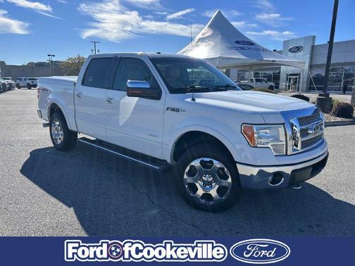 White 2012 Ford F-150 Lariat
