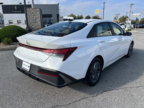 Serenity White 2024 Hyundai ELANTRA SEL