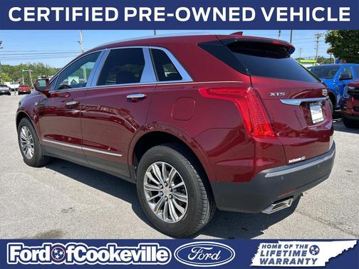 Red 2017 Cadillac XT5 Luxury
