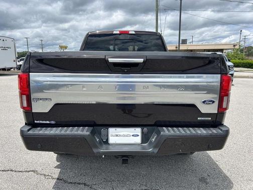 Red 2018 Ford F-150 Platinum