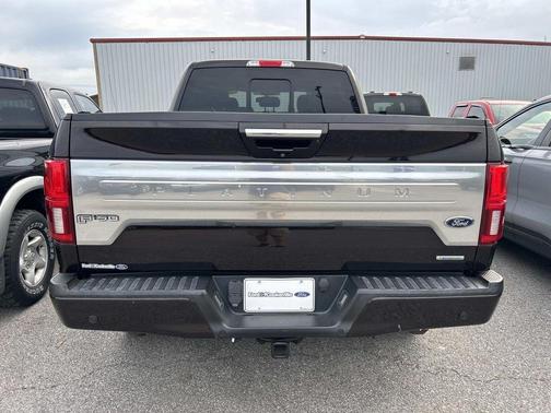 Red 2018 Ford F-150 Platinum