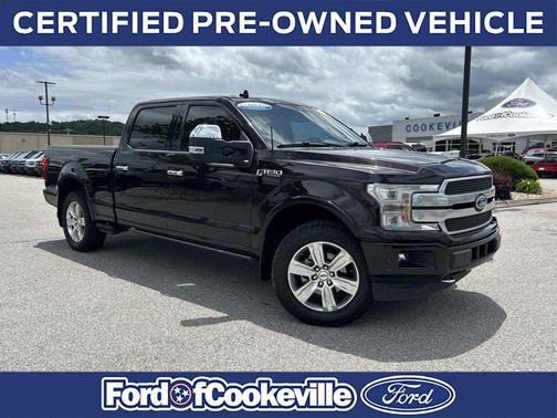 Red 2018 Ford F-150 Platinum