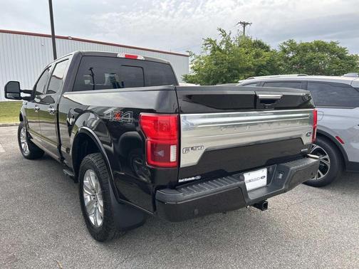 Red 2018 Ford F-150 Platinum