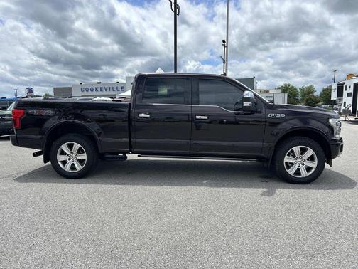 Red 2018 Ford F-150 Platinum