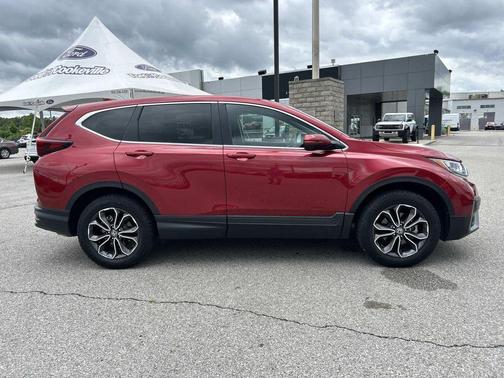 Radiant Red Metallic 2022 Honda CR-V AWD EX