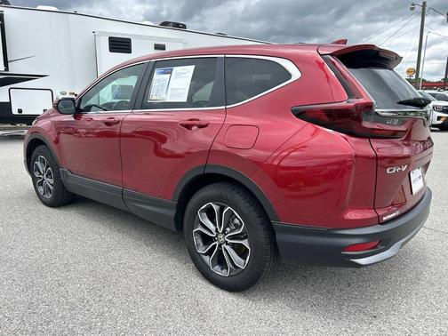Radiant Red Metallic 2022 Honda CR-V AWD EX