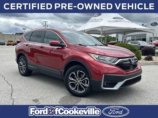 Radiant Red Metallic 2022 Honda CR-V AWD EX