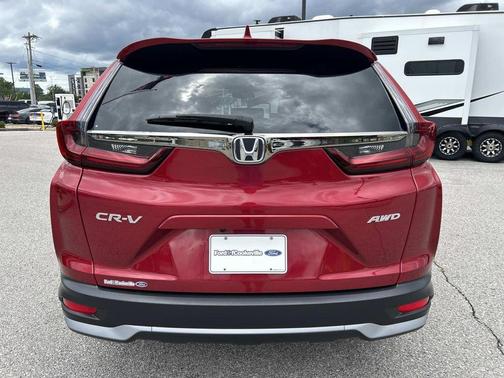 Radiant Red Metallic 2022 Honda CR-V AWD EX