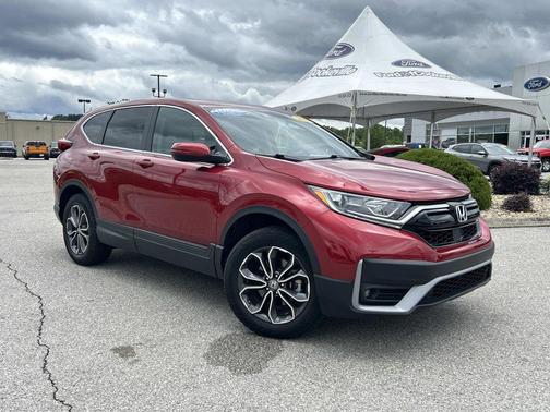 Radiant Red Metallic 2022 Honda CR-V AWD EX