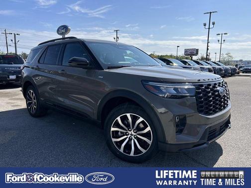 Marsh Gray 2026 Ford Explorer ST-Line