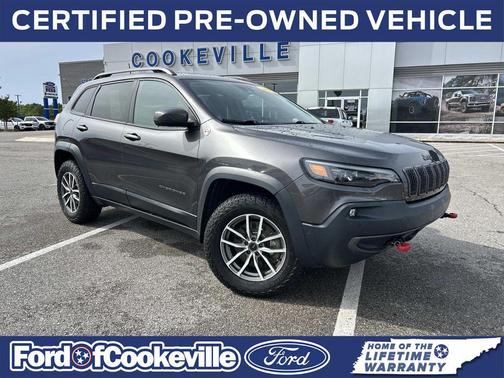 Granite Crystal Metallic Clearcoat 2019 Jeep Cherokee Trailhawk Elite