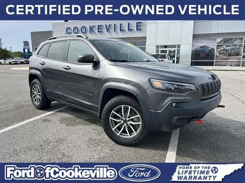 Granite Crystal Metallic Clearcoat 2019 Jeep Cherokee Trailhawk Elite