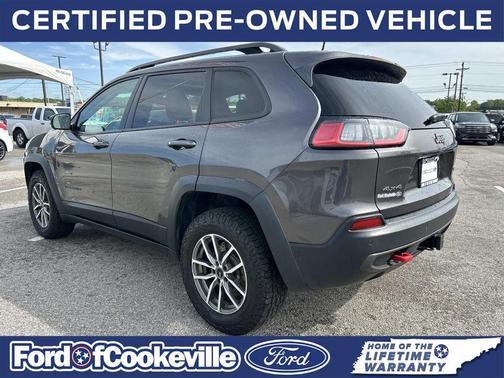 Granite Crystal Metallic Clearcoat 2019 Jeep Cherokee Trailhawk Elite