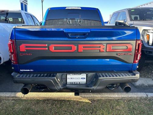 Lightning Blue 2017 Ford F-150 Raptor